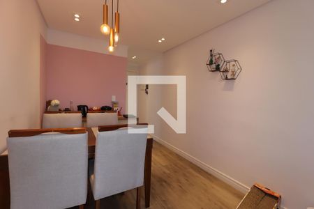 Sala de Jantar de apartamento à venda com 2 quartos, 56m² em Jardim Cristiane, Santo André