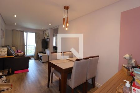 Sala de Jantar de apartamento à venda com 2 quartos, 56m² em Jardim Cristiane, Santo André