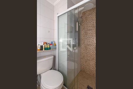 banheiro social_2 de apartamento à venda com 2 quartos, 47m² em Jardim Santa Emilia, São Paulo