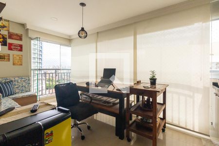 Varanda gourmet de apartamento à venda com 2 quartos, 69m² em Chácara Seis de Outubro, São Paulo