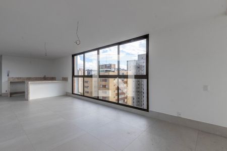 Sala de apartamento à venda com 4 quartos, 198m² em Santo Antônio, Belo Horizonte