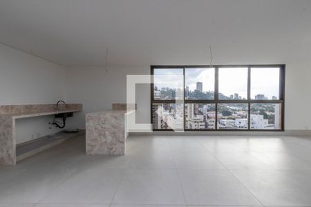 Sala de apartamento à venda com 4 quartos, 198m² em Santo Antônio, Belo Horizonte