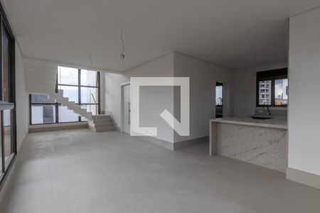 Sala de apartamento à venda com 4 quartos, 198m² em Santo Antônio, Belo Horizonte
