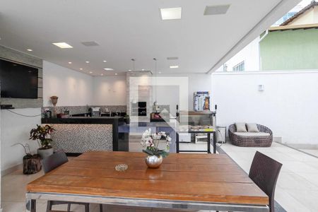 Área gourmet de casa à venda com 5 quartos, 268m² em Castelo, Belo Horizonte