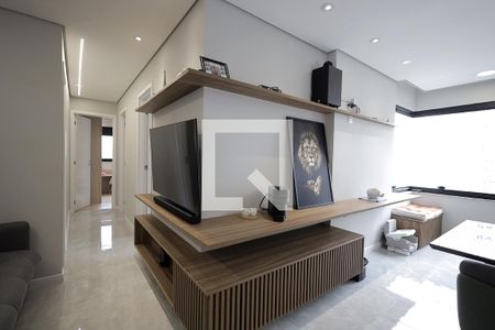 Sala / Cozinha / Gourmet de apartamento à venda com 3 quartos, 93m² em Campestre, Santo André