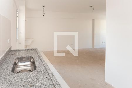Cozinha de kitnet/studio à venda com 1 quarto, 37m² em Jardim Santa Cruz (campo Grande), São Paulo
