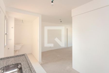 Cozinha de kitnet/studio à venda com 1 quarto, 37m² em Jardim Santa Cruz (campo Grande), São Paulo