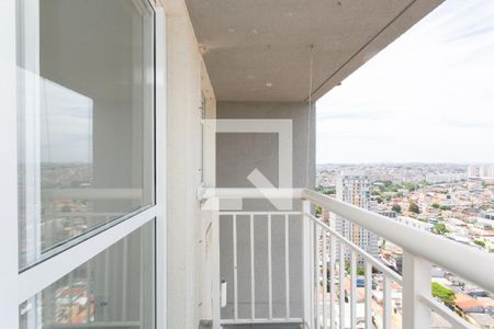 Varanda da Sala  de apartamento para alugar com 2 quartos, 50m² em Vila Curuçá Velha, São Paulo