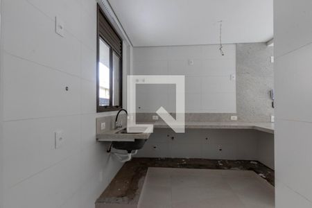 Cozinha de apartamento à venda com 3 quartos, 182m² em Santo Antônio, Belo Horizonte