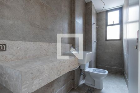 Banheiro da Suíte de apartamento à venda com 3 quartos, 182m² em Santo Antônio, Belo Horizonte