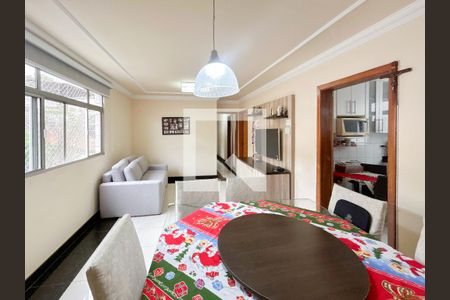 Sala de apartamento à venda com 4 quartos, 113m² em Floresta, Belo Horizonte