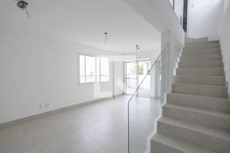 Sala de apartamento à venda com 3 quartos, 140m² em Cidade Nova, Belo Horizonte