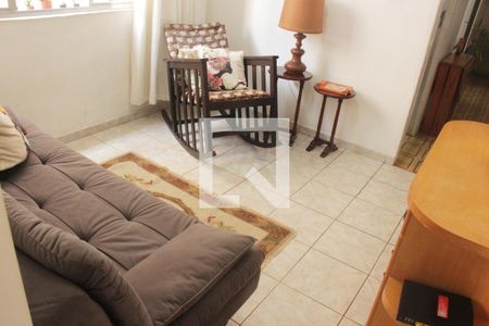 Sala de apartamento para alugar com 1 quarto, 38m² em Boqueirão, Santos