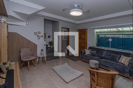 sala_1 de casa para alugar com 3 quartos, 93m² em Vila Brasilina, São Paulo