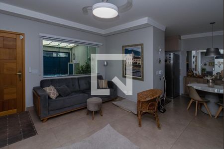 sala_4 de casa para alugar com 3 quartos, 93m² em Vila Brasilina, São Paulo