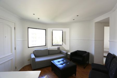 Sala  de apartamento à venda com 2 quartos, 75m² em Vila Andrade, São Paulo