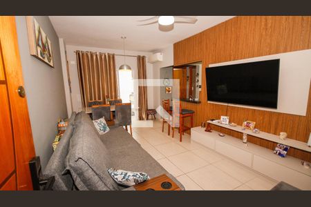 Sala de apartamento para alugar com 1 quarto, 58m² em Vila Caiçara, Praia Grande
