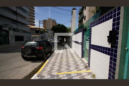Fachada de apartamento para alugar com 1 quarto, 58m² em Vila Caiçara, Praia Grande