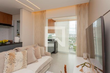 Sala de apartamento à venda com 2 quartos, 55m² em Socorro, São Paulo