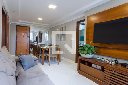 sala de apartamento à venda com 4 quartos, 100m² em Buritis, Belo Horizonte