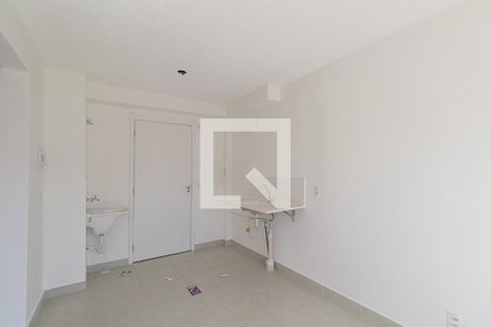 Sala/Cozinha/Área de Serviço  de apartamento para alugar com 2 quartos, 35m² em Itaquera, São Paulo