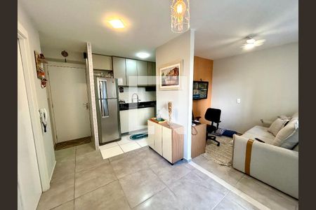 Sala de apartamento para alugar com 1 quarto, 37m² em Vila Flora, Guarulhos