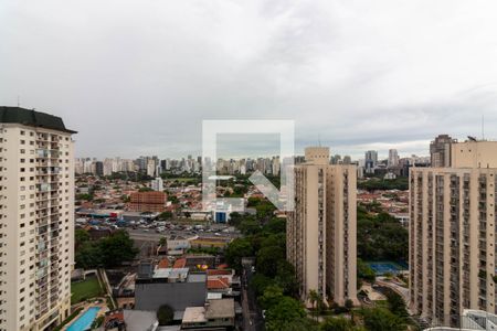 Vista da Sacada do Quarto de apartamento à venda com 1 quarto, 56m² em Vila Olímpia, São Paulo