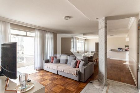 Sala de apartamento para alugar com 3 quartos, 178m² em Higienópolis, São Paulo