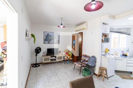 Sala de apartamento à venda com 1 quarto, 46m² em Jardim Botânico, Porto Alegre