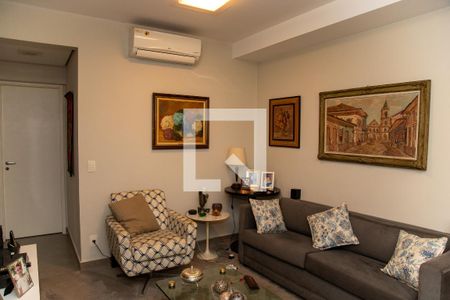 Sala de apartamento à venda com 2 quartos, 82m² em Jardim Caravelas, São Paulo