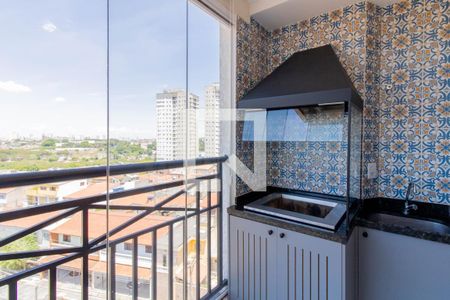 Varanda Gourmet de apartamento para alugar com 2 quartos, 51m² em Ponte Grande, Guarulhos