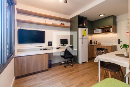 Sala/Quarto de apartamento à venda com 1 quarto, 30m² em Farroupilha, Porto Alegre