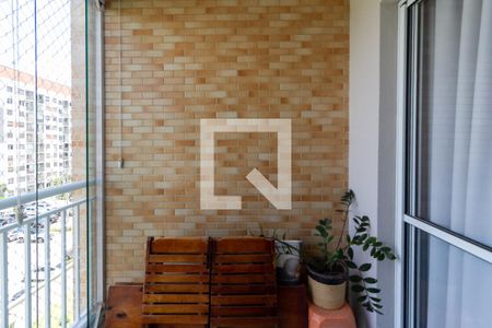 Varanda Gourmet de apartamento à venda com 3 quartos, 70m² em Usina Piratininga, São Paulo