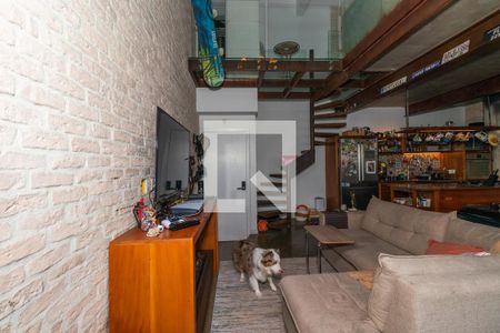 Sala de apartamento à venda com 1 quarto, 105m² em Pompeia, São Paulo