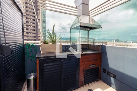 Varanda Gourmet de apartamento à venda com 1 quarto, 105m² em Pompeia, São Paulo