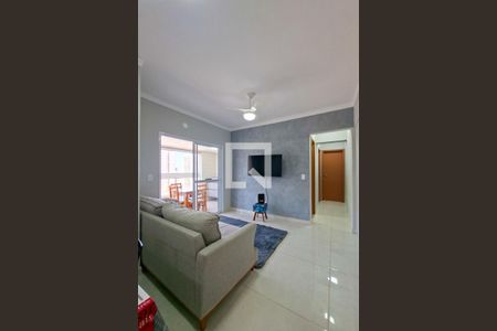 Sala de apartamento para alugar com 2 quartos, 79m² em Vila Caiçara, Praia Grande