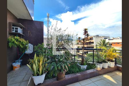 Varanda Sala de apartamento à venda com 4 quartos, 350m² em Recreio dos Bandeirantes, Rio de Janeiro