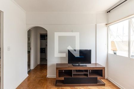 Sala de apartamento à venda com 1 quarto, 43m² em Higienópolis, São Paulo