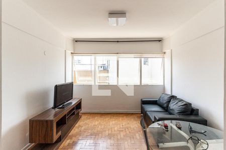 Sala de apartamento à venda com 1 quarto, 43m² em Higienópolis, São Paulo