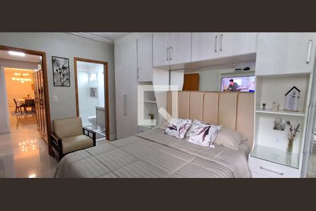 Suíte 1 de apartamento à venda com 3 quartos, 121m² em Olímpico, São Caetano do Sul