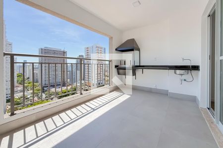 Varanda Gourmet de apartamento à venda com 2 quartos, 70m² em Vila Dom Pedro I, São Paulo