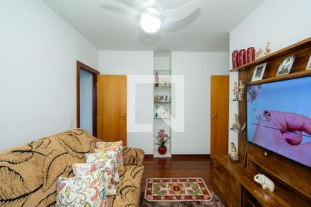 SALA de apartamento à venda com 4 quartos, 130m² em Caiçara-adelaide, Belo Horizonte