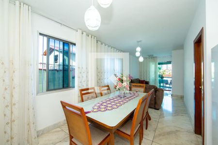 SALA de apartamento à venda com 4 quartos, 130m² em Caiçara-adelaide, Belo Horizonte