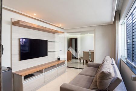 sala de apartamento para alugar com 3 quartos, 99m² em Sion, Belo Horizonte