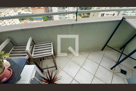 Varanda de apartamento à venda com 1 quarto, 49m² em Pinheiros, São Paulo