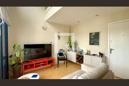 Sala de apartamento à venda com 1 quarto, 49m² em Pinheiros, São Paulo