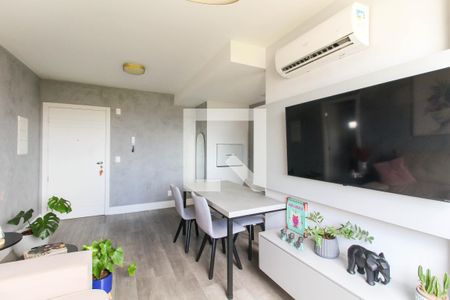 Sala de apartamento à venda com 1 quarto, 47m² em Marechal Rondon, Canoas