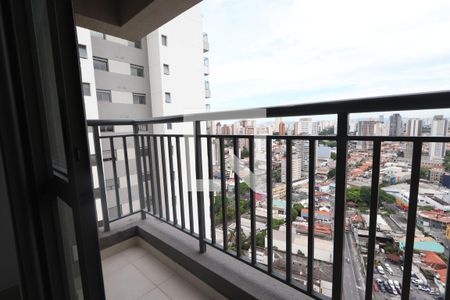 Sacada do Quarto de apartamento para alugar com 1 quarto, 31m² em Vila Prudente, São Paulo