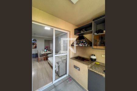 Varanda gourmet de apartamento para alugar com 3 quartos, 70m² em Vila Caraguata, São Paulo