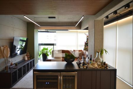 Sala de apartamento à venda com 3 quartos, 133m² em Jardim, Santo André